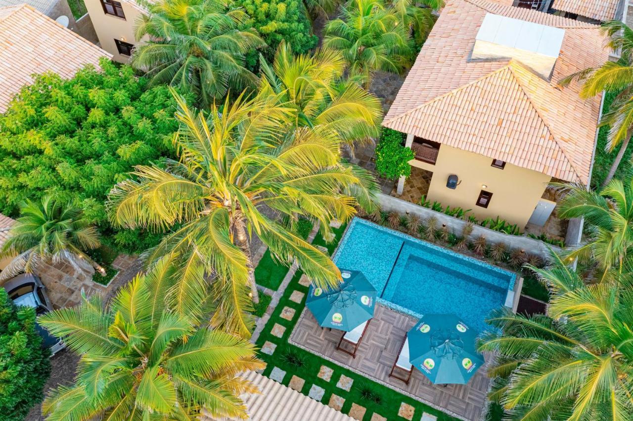 Sombra Do Coqueiro Villas - 150M Da Praia Luis Correia Zewnętrze zdjęcie