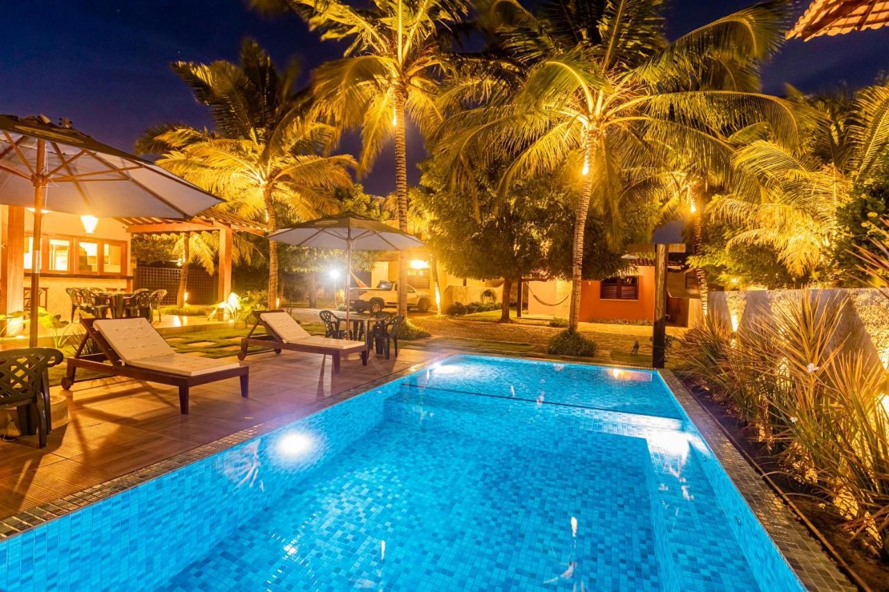 Sombra Do Coqueiro Villas - 150M Da Praia Luis Correia Zewnętrze zdjęcie
